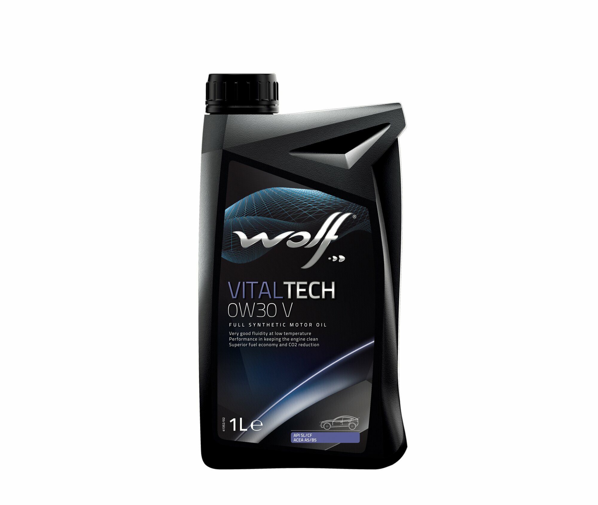 Моторное масло Wolf Vitaltech V 0W30 синтетическое 4л - фото №5