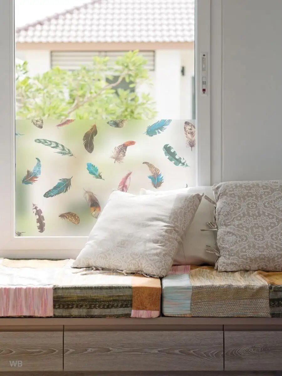 Пленка статическая на окно 45см х 1.5м