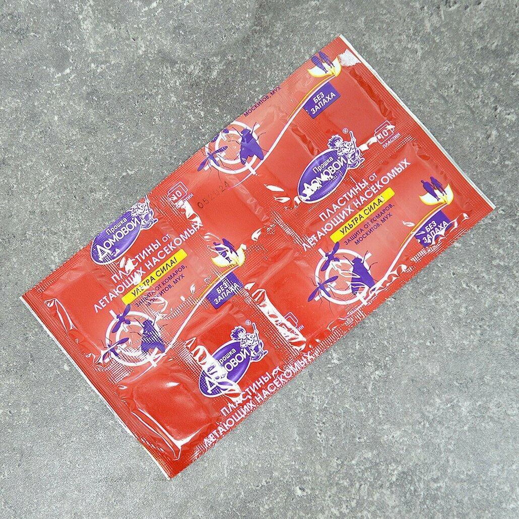 Пластины от мух и комаров 