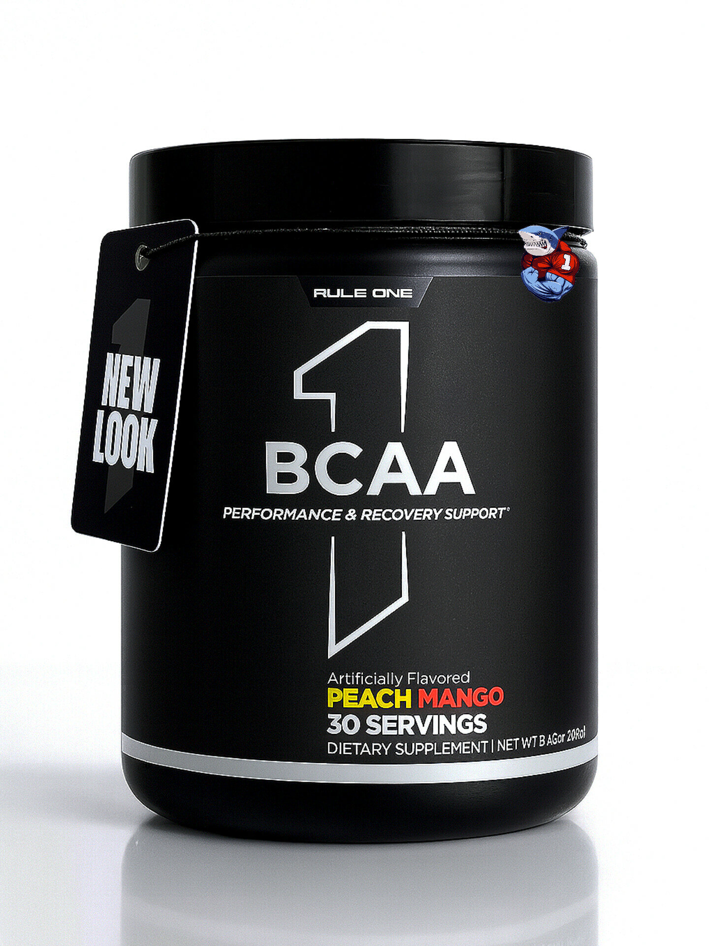 Bcaa от компании Rule One 30 порций для восстановления мышц. Персик Манго — фото 1