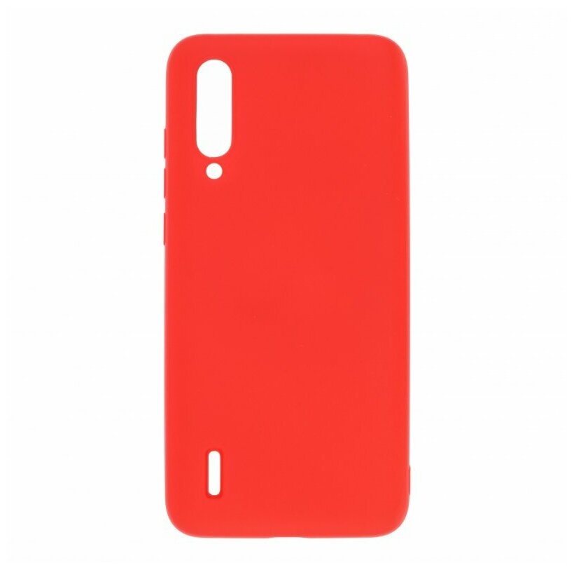 Силиконовый чехол Silicone Case для Xiaomi Mi A3 Lite, красный