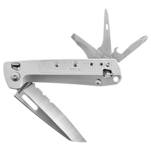 Нож мультитул Leatherman Free K2X, 8 функций, 115 мм