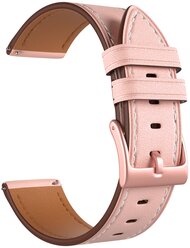 Универсальный кожаный ремешок для часов 20 mm LYAMBDA NEMBUS LWA-S41-20-PK Pink