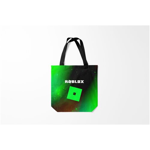 фото Сумка-шоппер / 40х40 см / геймерам / roblox роблокс burnettie