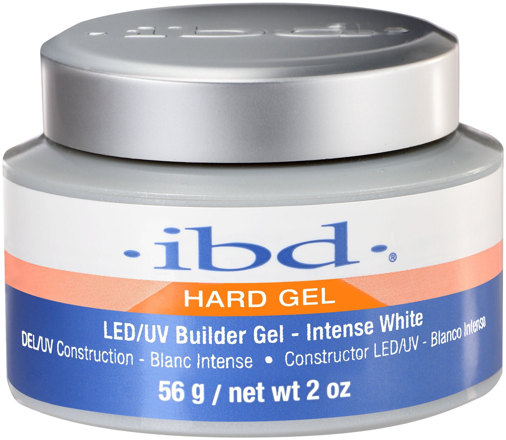 IBD LED/UV Builder Gel Intense White Конструирующий ярко-белый гель 56мл