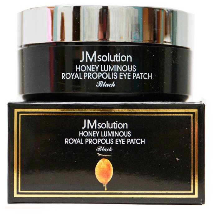 JM Solution Гидрогелевые патчи для глаз Honey Luminous Royal Propolis Eye Patch, 60 шт.