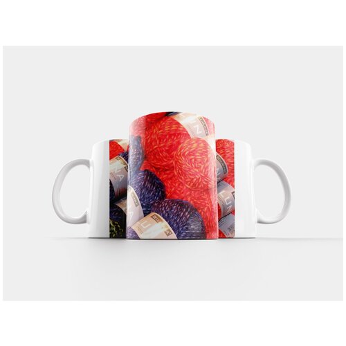 фото Кружка "шерсть, вязать, колыбель для кошки" 320 мл lotsprints