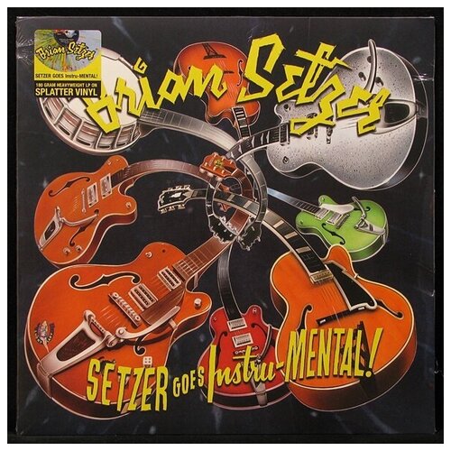 Виниловая пластинка Surfdog Brian Setzer – Setzer Goes Instru-Mental! (coloured vinyl)