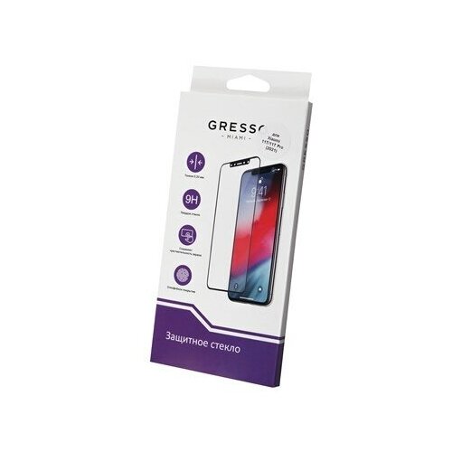 Стекло защитное Gresso Full Screen Black Frame для Xiaomi 11T/11T Pro