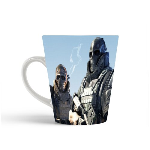 фото Кружка-латте coolpodarok army of two двое в масках обмундирование