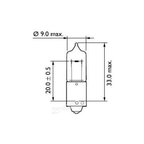 фото Philips 12356cp 12356cp_лампа 21w 12v bay9s\