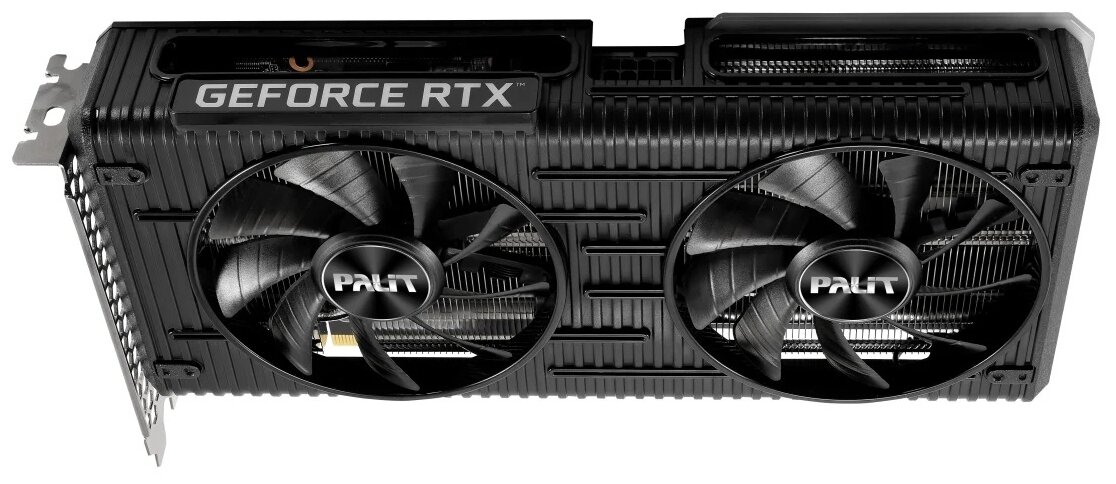 Видеокарта Palit GeForce RTX 3060 Ti Dual OC 8GB LHR (NE6306TS19P2-190AD V1)