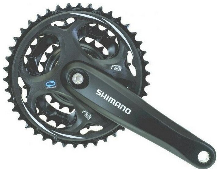 Система Shimano FC-M311 кв. 48-38-28 175мм W/O CG