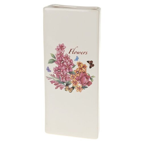 Ваза декоративная (подвесная) Flowers-Loreto 10,5*4*24,5см KENG-L1771066