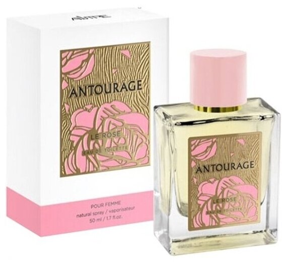Женская туалетная вода Art Parfum Antourage Le Rose, 50 мл