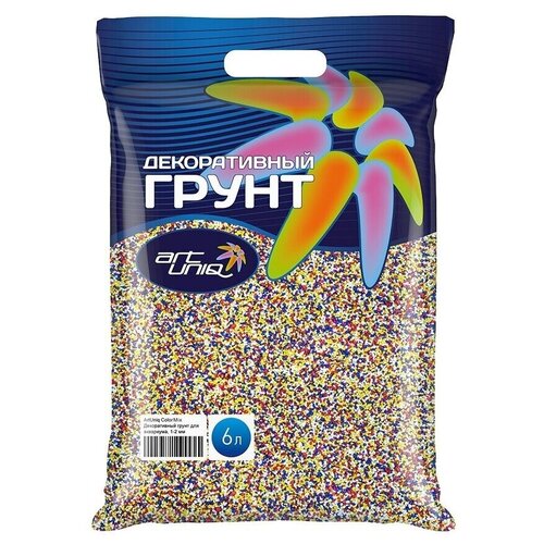 [282. ART-5021126] ArtUniq ColorMix Confetti - Цветной грунт дакв Конфетти 1-2 мм пакет 6 л9 кг (2 шт)