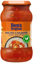 Соус Ben's Original Кисло-сладкий с ананасом, 400 г 1 шт.