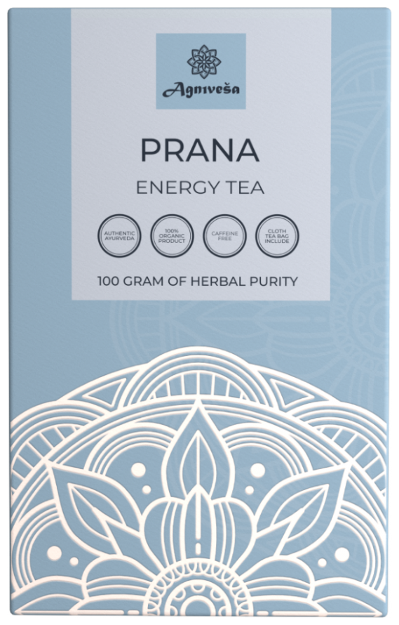 AGNIVESA Аюрведический энергетический чай Прана | Prana Energy Tea 100г - фотография № 1