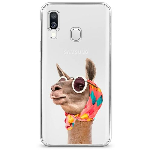 фото Силиконовый чехол "лошадь брызки краски" на samsung galaxy a40 / самсунг галакси а40 case place