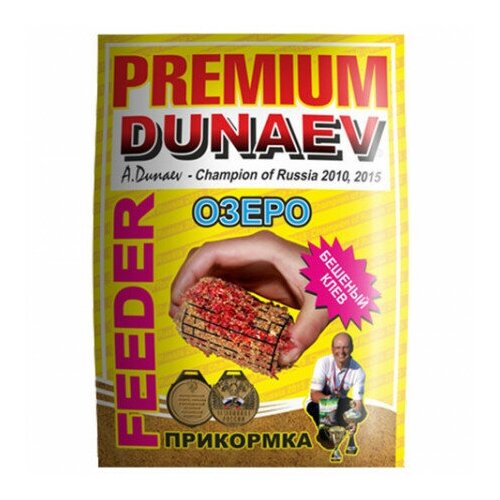 фото Прикормка dunaev premium, feeder (озеро), 1кг