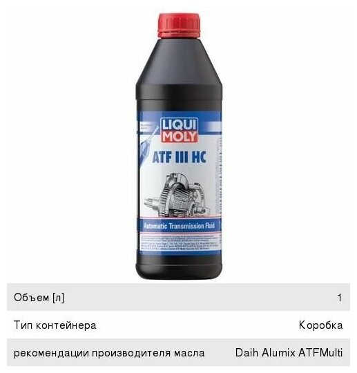 Трансмиссионное масло Liqui Moly - фото №2