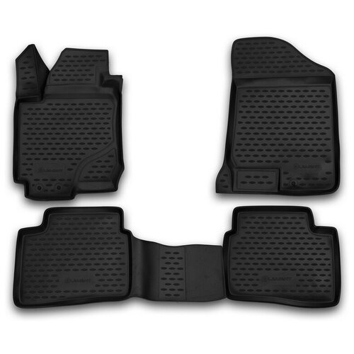 фото Коврики 3d в салон kia cee'd, 2006-2012 4 шт. (полиуретан) element