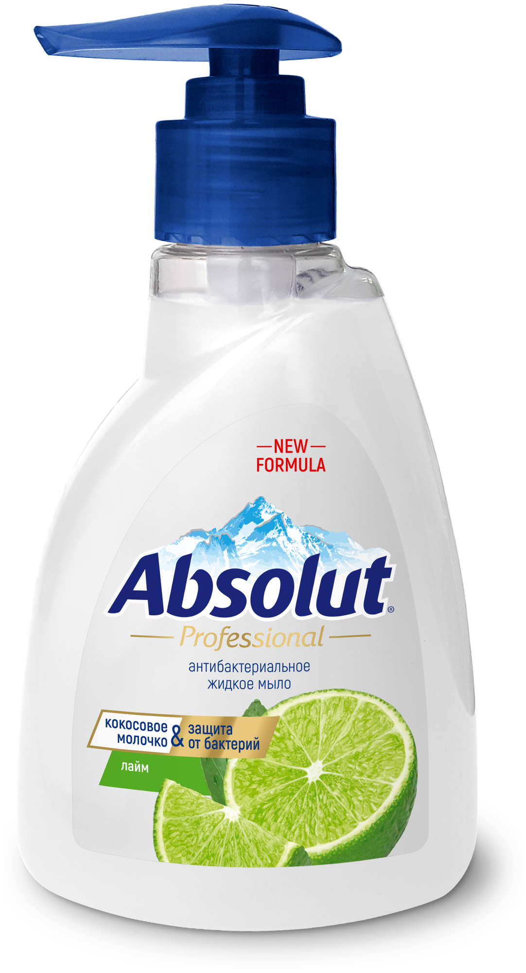 Absolut Мыло жидкое Professional Лайм, 250 мл, 250 г