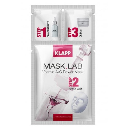 фото Набор klapp vitamin a/c mask 1 шт