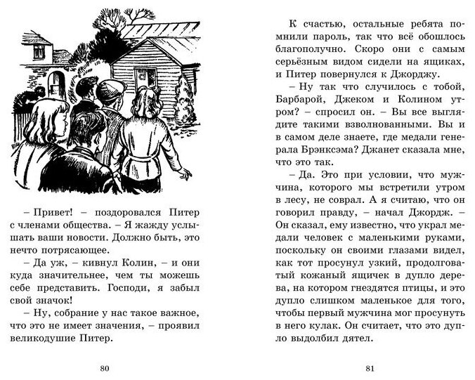 Дело о пропавших медалях (Шеррокс Барджесс (иллюстратор), Солнцева Ольга М. (переводчик), Блайтон Энид Мэри) - фото №8