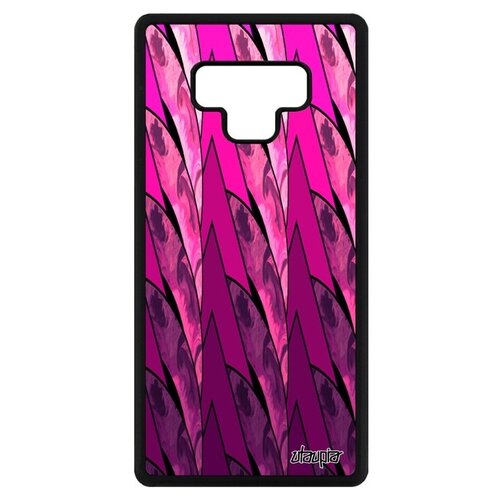 фото Красивый чехол на мобильный // samsung galaxy note 9 // "восход" эффект треугольник, utaupia, фуксия