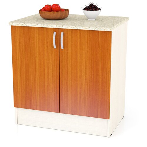 Кухонный стол МД-ШН800 Стол 80 см., цвет дуб/вишня, ШхГхВ 80х60х85 см.