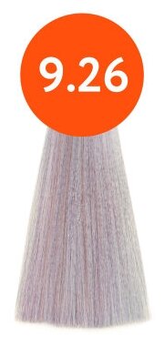 Краска для волос Ollin Professional N-JOY Крем-краска для седых волос 100мл, Цвет 9/26 блондин фиолетово-красный