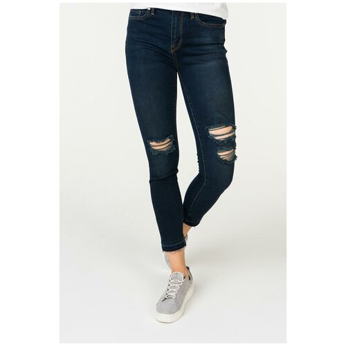 Укороченные джинсы-скинни Juicy Couture JWFWB86454/412 Синий 29