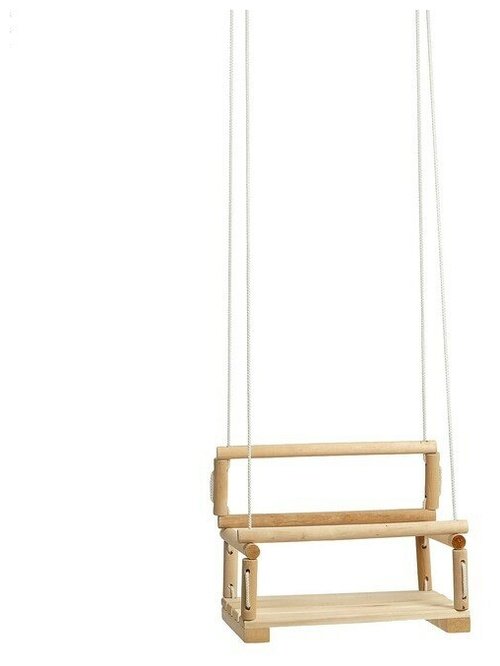 Кресло подвесное деревянное, сиденье 28×28см