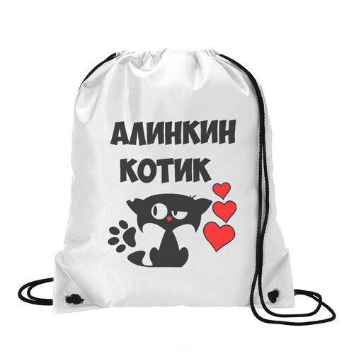 фото Сумка для обуви coolpodarok алинкин котик