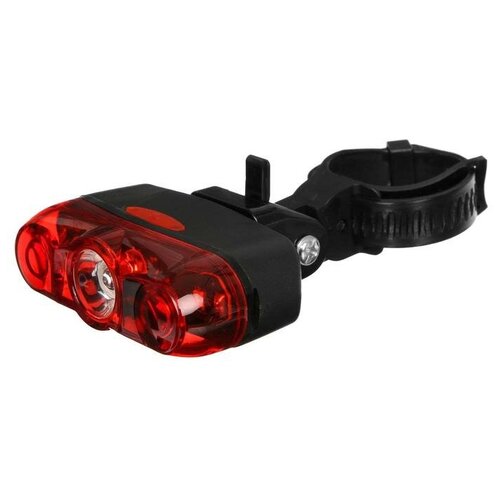 фонарь велосипедный задний jy 595 3 красных светодиода Фонарь велосипедный задний JY-595, 3 красных светодиода