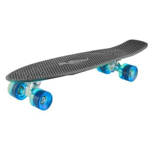 фото Скейтборд fish черный, размер 27"*6", колеса: 60*4 1/8 fish skateboards