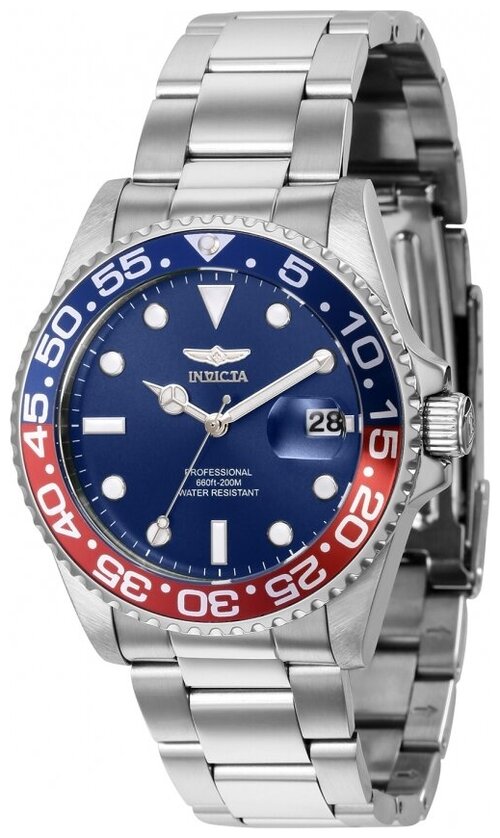 Наручные часы INVICTA Pro Diver, серебряный