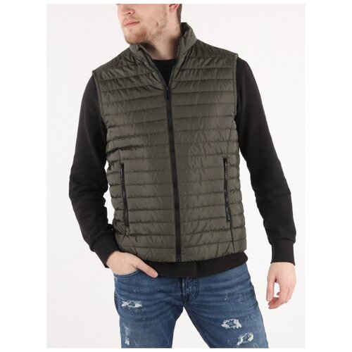 фото Жилет geox для мужчин m wilmer цвет зелёный плющ, размер 52