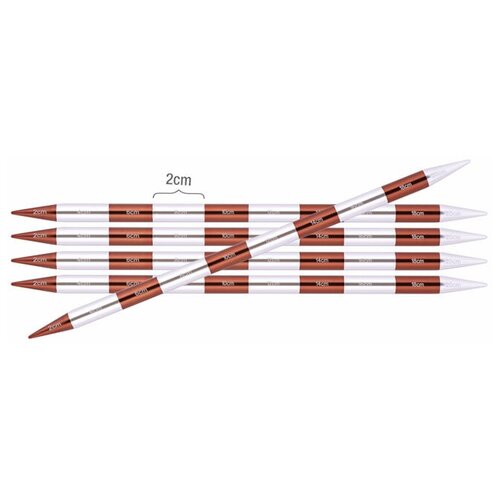 42036 Спицы чулочные SmartStix 8мм/20см, KnitPro спицы чулочные zing 6мм 20см knitpro 47043