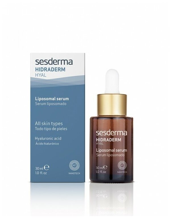SesDerma Hidraderm Hyal Liposomal Serum Липосомальная сыворотка с гиалуроновой кислотой для лица, 30 мл