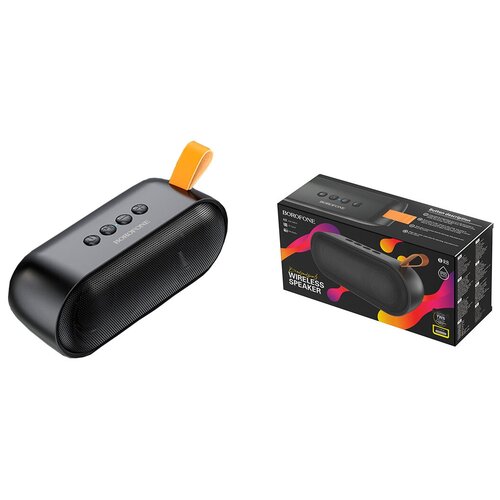 Портативная акустика BR8 Bluetooth Borofone черная 86000₽