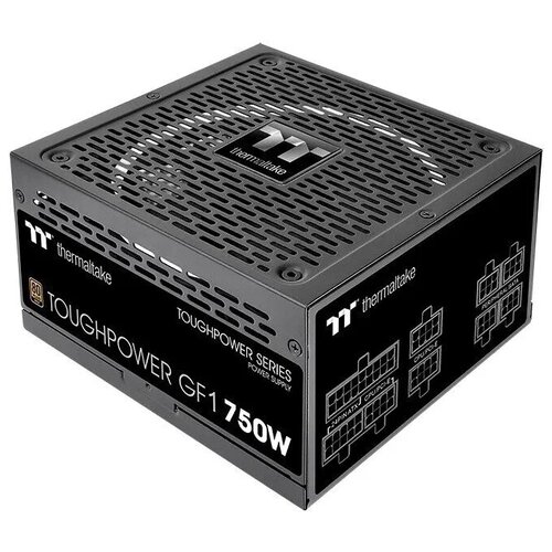 блок питания thermaltake tr2 s 750w ps trs 0750nn2awe 1 черный Блок питания Toughpower GF1 750 PS-TPD-0750FNFAGE-1 750W, 80 Plus Gold, полностью модульный