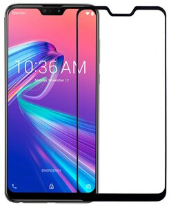 Фото Защитное стекло для Asus Zenfone Max Pro (M2) ZB631KL П/П 2D черное