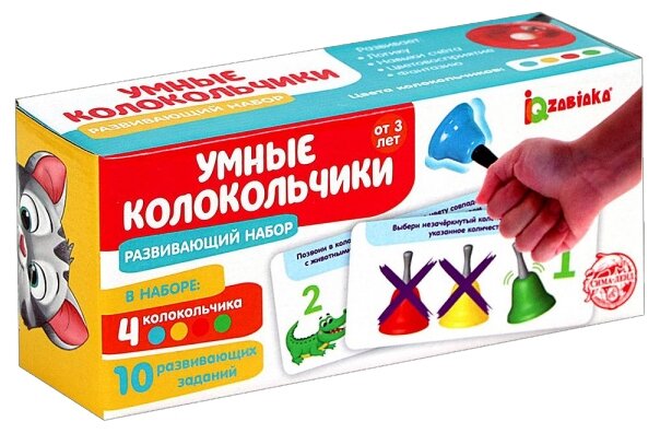 фото Обучающий набор IQ-ZABIAKA Умные колокольчики 4698488