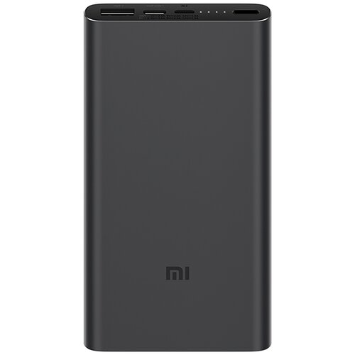 Портативный аккумулятор Xiaomi Mi Power Bank 3, 10000 mAh, черный