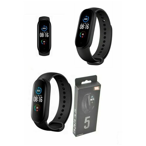 Фитнес браслет Smart Bracelet M5 черный 42000₽
