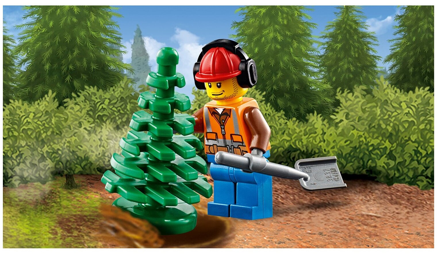 Конструктор LEGO City Great Vehicles Лесной трактор - фото №16