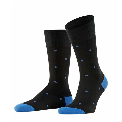 Носки Falke, размер 43-46, черный, синий носки falke размер 43 46 черный