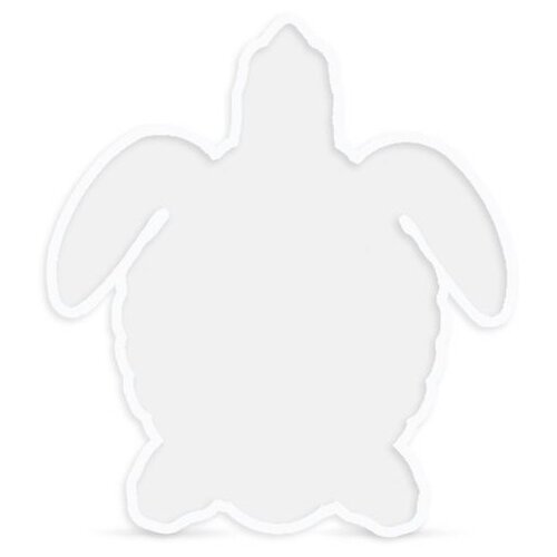 Силиконовый молд Epoxy Master коастер черепаха, 22х19,5 см